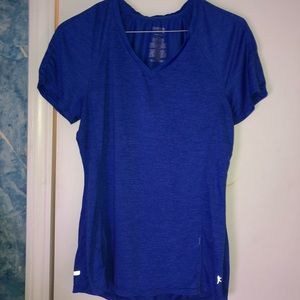 Blue Athletic Shirt